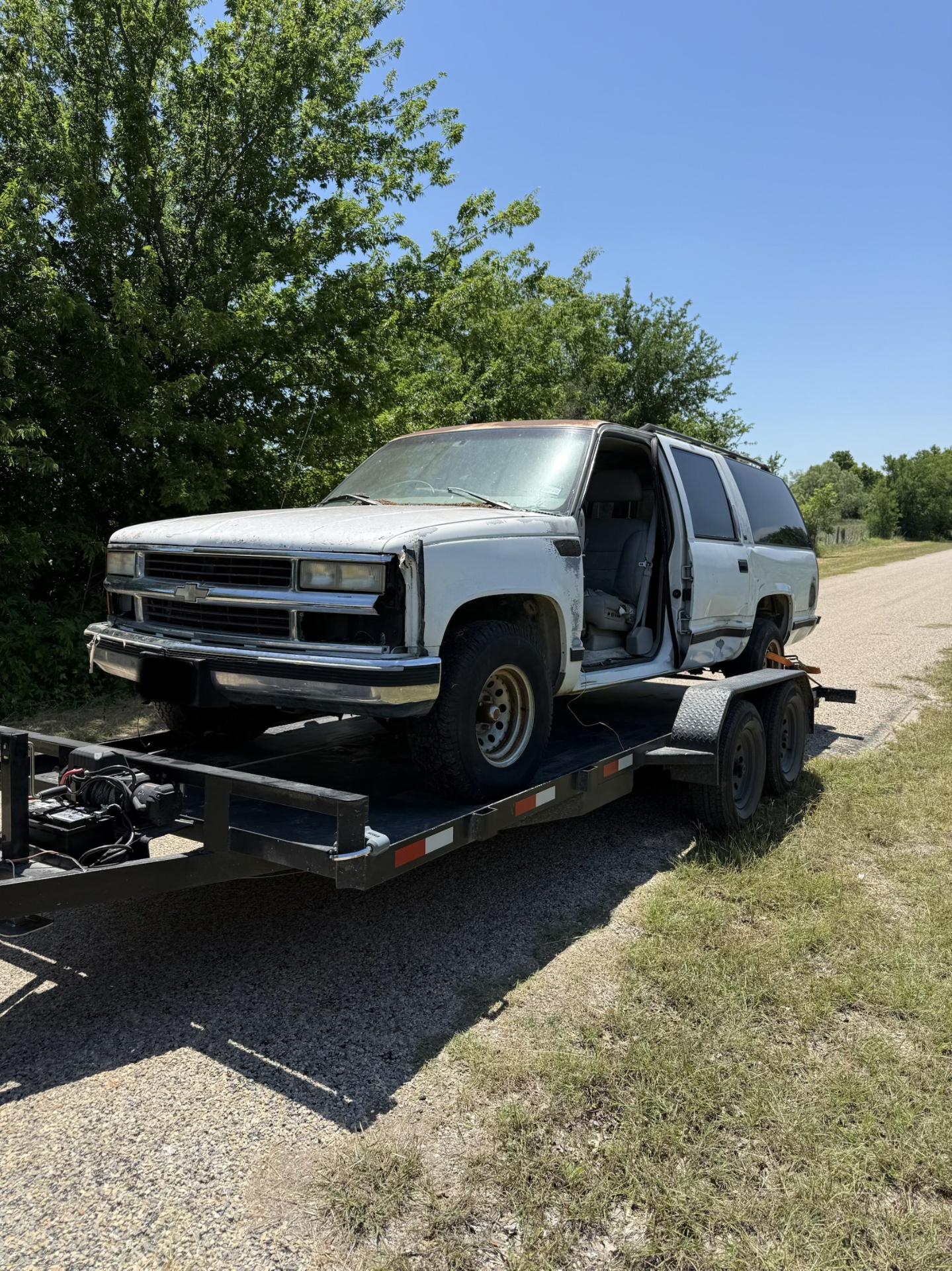 Chevy Suburban — recent pickup by Victor's Junk Car Removal